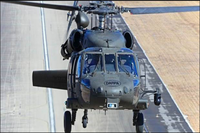 DARPA’s ALIAS Program completes Maiden Flight of Unmanned Black Hawk Helicopter