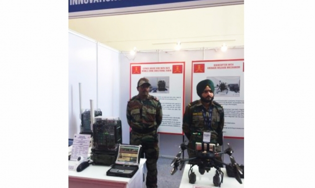 Indian Army Unveils Indigenously-made Quadcopter UAV 