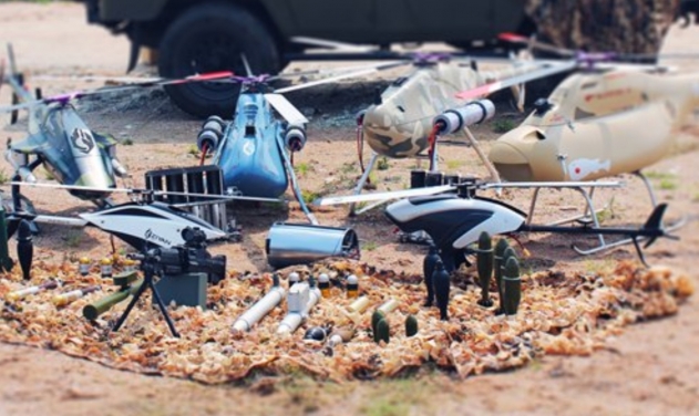 Tiny Chinese Drones Can 'Swarm' Attack with Mortars, Grenades, Machine guns