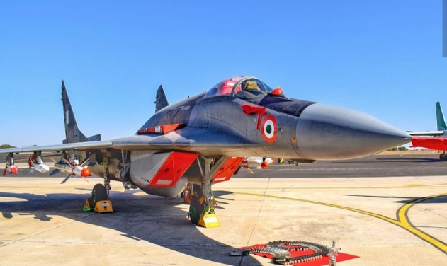 Indian Navy's MiG-29K Drops Detachable Fuel Tank At Goan Airport's Runway