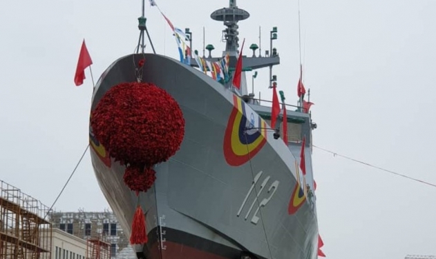China Launches Malaysian Navy's Second Keris-class Ship