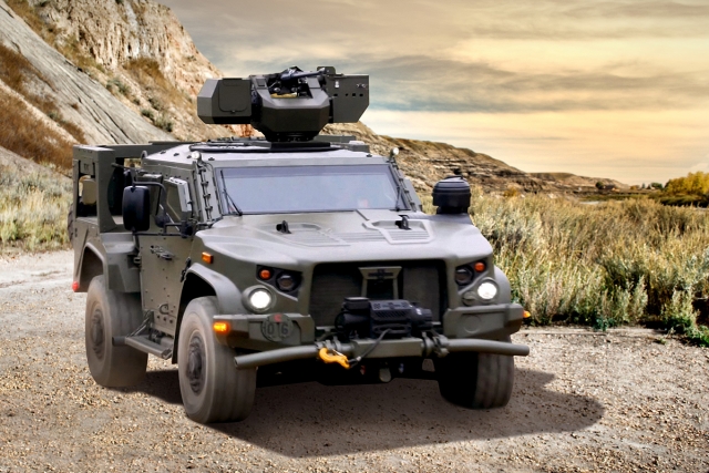 Montenegro Oshkosh Vehicles To Be Equipped with Israeli Remote Control Weapon Stations