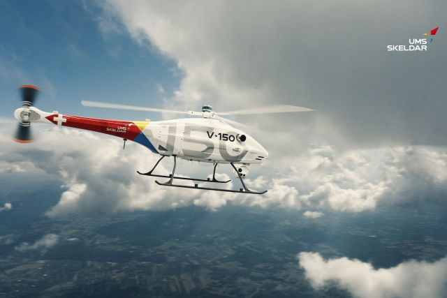 Saab-UMS Aero JV Unveils V-150 VTOL Rotary UAV