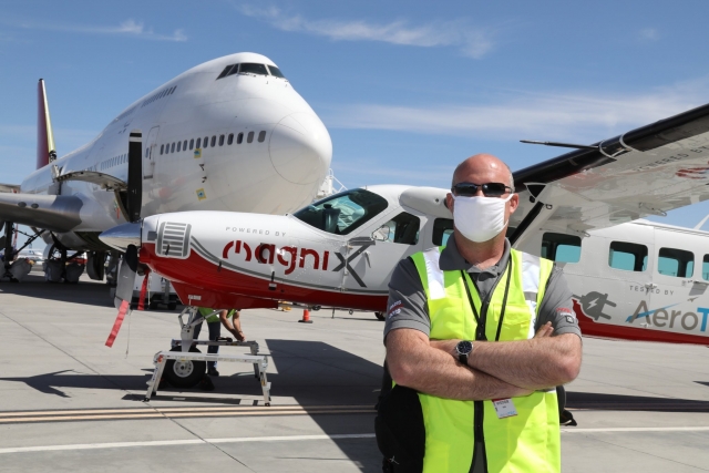 First Flight of All-Electric Cessna 208B Grand Caravan Plane