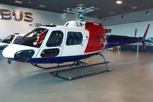 Airbus e-Delivers H125s to Norwegian Helicopter and Maintenance Company 