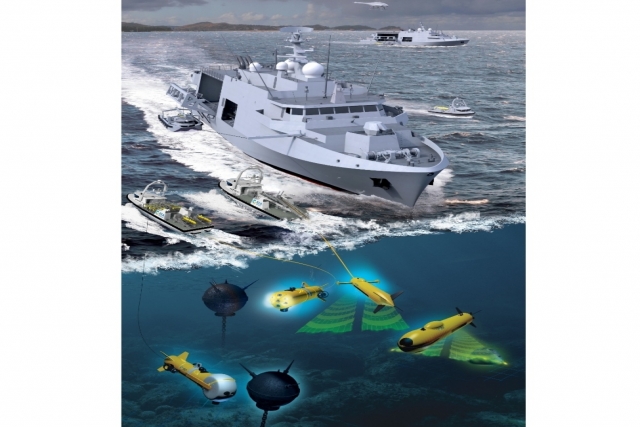 ECA Adds Unmanned Rotorcraft to Belgian-Dutch Mine Hunter Program