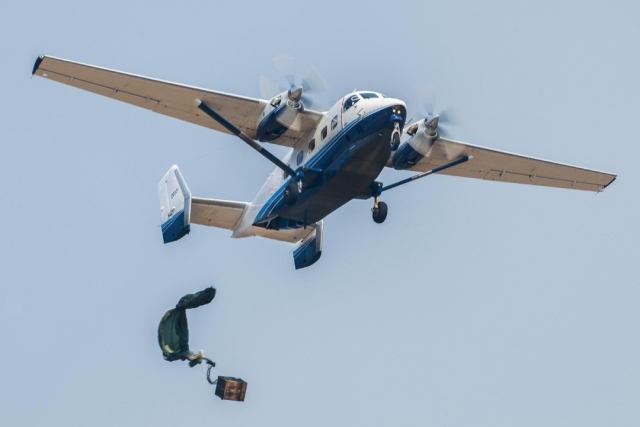 Sierra Nevada Demos MC-145B Coyote STOL Aircraft at Eglin AFB