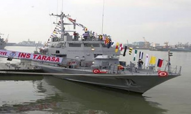 Indian Navy Commissions Water Jet Fast Attack Craft, INS Tarasa