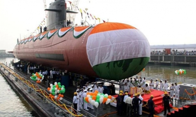 India’s First of Six Scorpene-class Submarine, INS Kalvari Commissioned