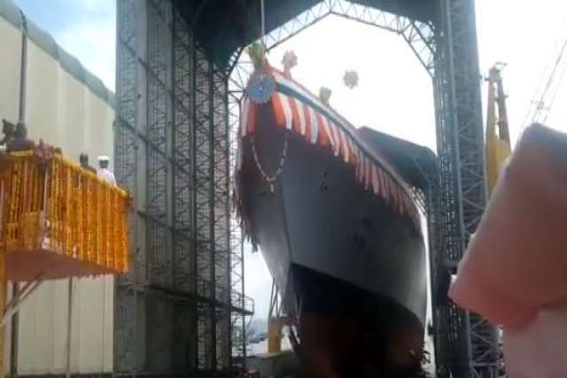 India Launches ‘INS Nilgiri’ Stealth Frigate 
