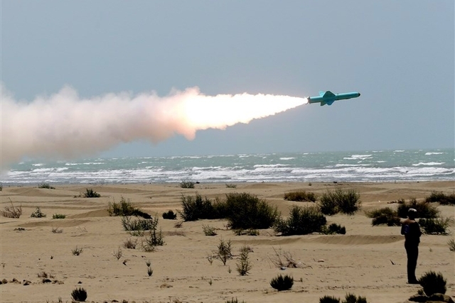 Iran Conducts Military Exercise with Fake US Aircraft Carrier