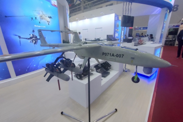 Iran Exhibits Mohajer-6 UAV at Russian Arms show But Denies it was Sold to Moscow