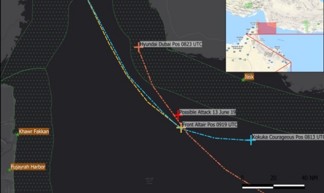 Iranian Involvement in Gulf of Oman Incident Doubtful: Dryad Global Maritime Risk Assessment