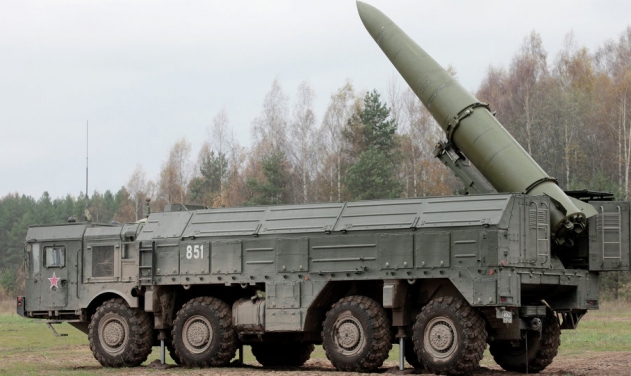 Training Launch of Russian Iskander-M Tactical Missile