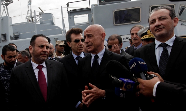 Italy Hands Over Four Patrol Boats To Libyan Coast Guard To Fight Illegal Immigration