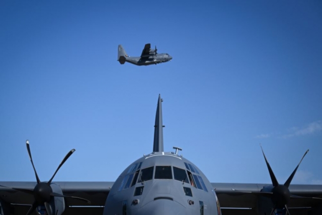 AC-130J 'Ghostrider' Gunship Fires in U.S.-Philippines Exercise