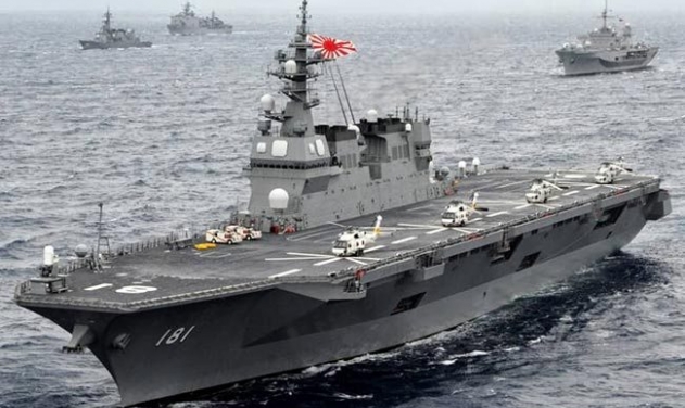 Japan To Send Largest Helicopter Carrier For Patrolling In South China Sea  