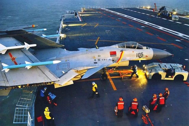 Chinese J-15 Catapult-launch Aircraft Ready to be Deployed?