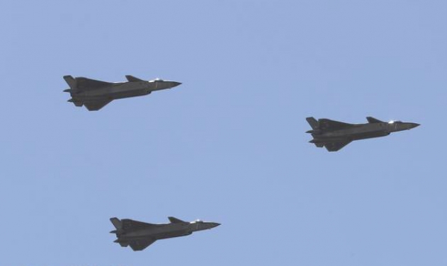 China’s Fifth-gen J-20 Stealth Fighter Takes Part In First Combat Drill
