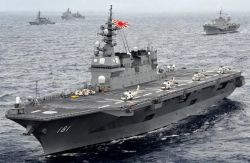 Japanese Second Izumo-Class Helicopter Carrier To Be Launched By August End