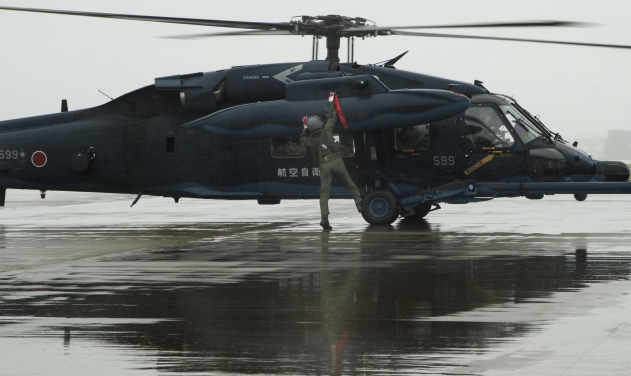 Japanese Black Hawk Helicopter with Four Crew Goes Missing