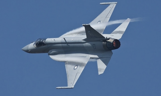 Pakistan Air Force JF-17 Jet Crashes, Pilot Ejects