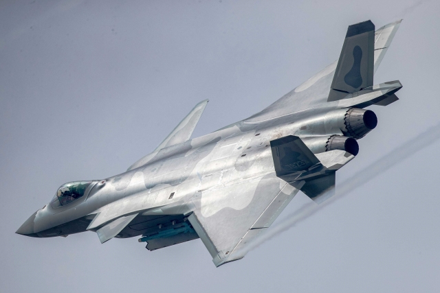 China Kick-Starts Mass Production of J-20B Jets after Thrust Upgrades