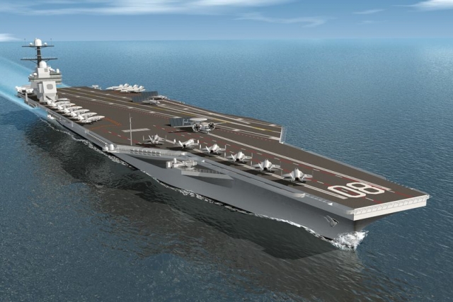 Huntington Ingalls to Float USS John F. Kennedy Ford-Class Carrier 