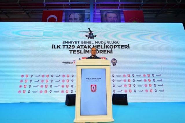 TAI Hands Over First Upgraded ATAK Helicopter to Turkish Security Forces