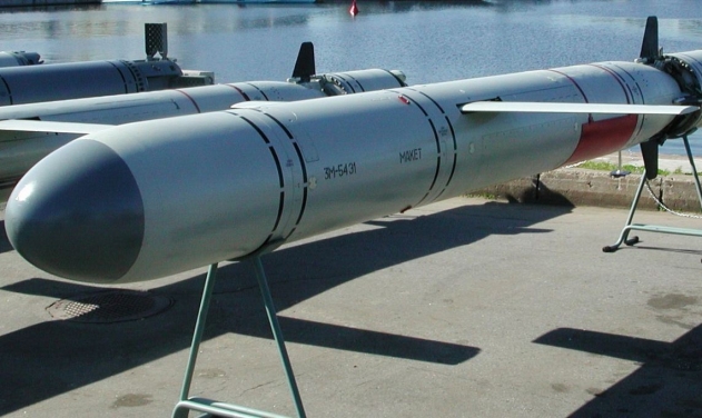 Russian Navy Launches Kalibr Cruise Missiles Against IS Militants In Syria