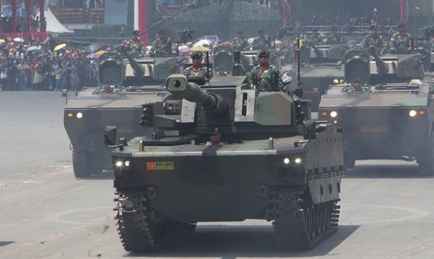Indonesia Displays Tank Made With Turkish Collaboration