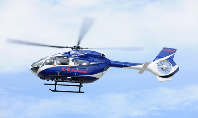 Kawasaki-Airbus BK117 D-3 Helicopter Lands First Customer in Japan