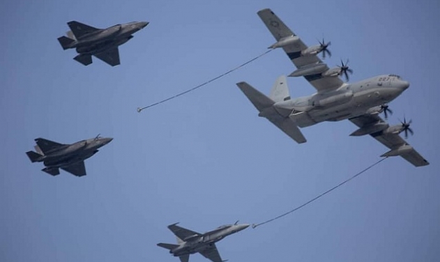 US Marines’ F/A-18 Jet, KC-130, Crash during Nighttime Refueling Exercise