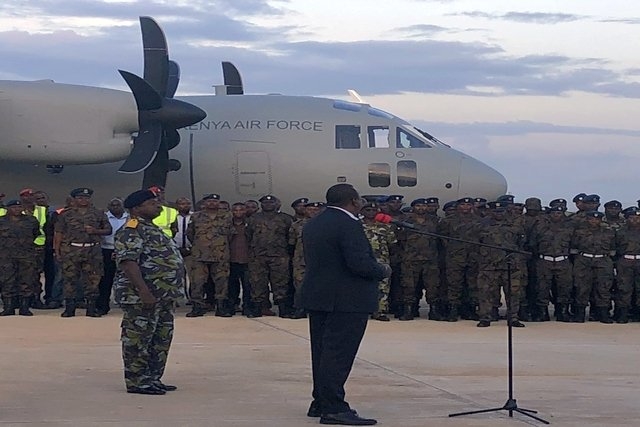 Kenya Air Force Receives Third C-27J Transport Plane