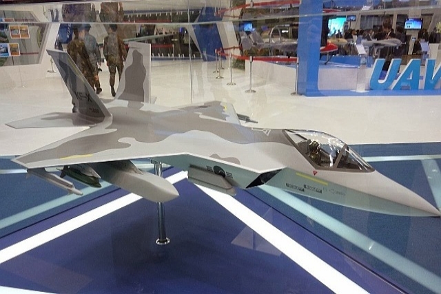 S Korean KFX Fighter Jet Mock-up Displayed Without Indonesian Identity