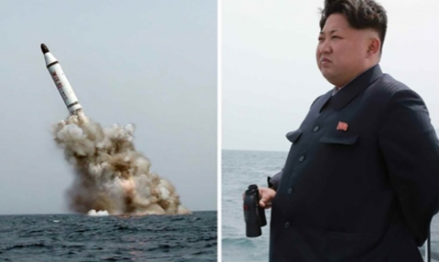 North Korea Test-Fires Submarine Launched Ballistic Missile