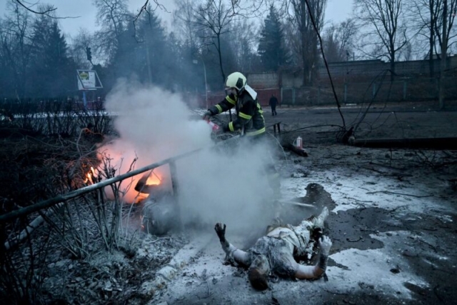 Ukrainian General Dies in Strike by Russian, Rebel Forces, Kyiv TV Tower Hit