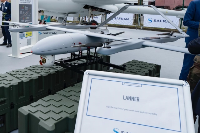 Safran, Edge Autonomy Unveil Lanner VTOL UAS at Eurosatory 2024