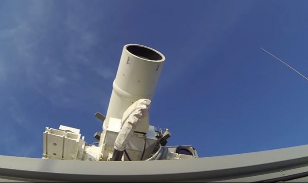 US Navy Deploys World’s First Active Laser Weapon System