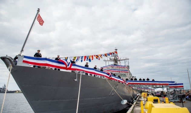 US Navy Commissions New Freedom-Variant Littoral Combat Ship