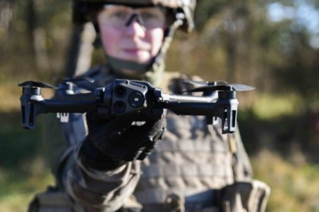 French Army Starts Receiving Parrot Anafi Micro-Drones