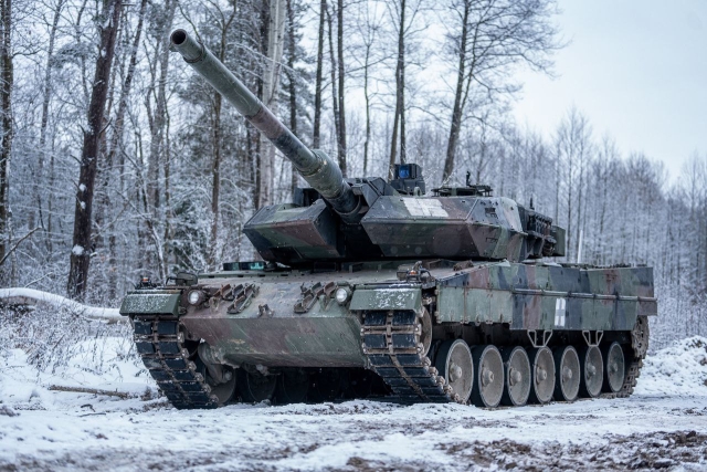 Latest Leopard-2A6 Tank Captured in Ukraine