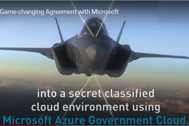 Lockheed Martin to Operate Inside Microsoft Azure's 'Secret Cloud'