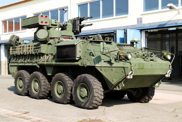 U.S. Army in Germany Receives First Short Range Air Defense (M-SHORAD) System