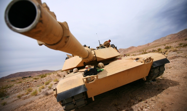 M1A1 Abrams Tank Spotted on the March in Ukraine