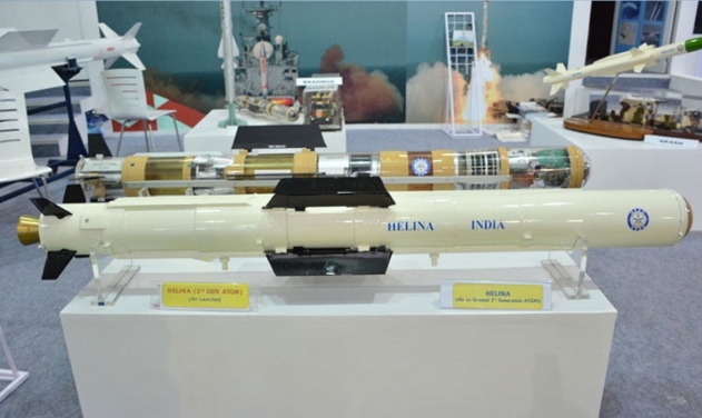 India Test-fires Helicopter Launched Anti-tank Missile, Helina