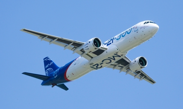 US Sanctions Halt Composite Material Supply to Russian MC-21 Airliner