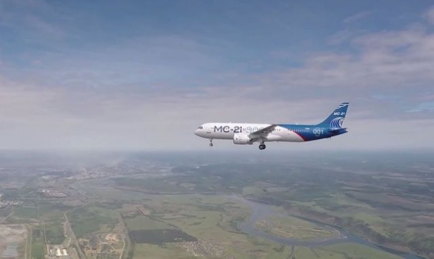 Irkut MC-21 Jetliner Flight Tested at 12000 Meters Altitude