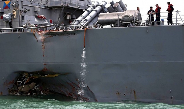 Singapore Investigation Blames USS John S McCain’s Crew for Deadly Collision With Merchant Ship