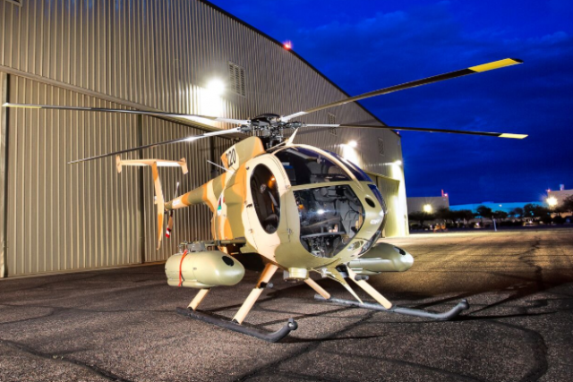 MD Helicopters To Support Afghan MD 530F Helicopters